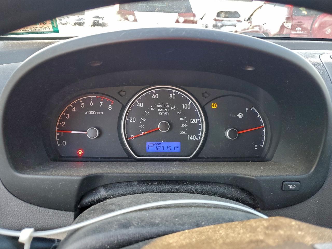 2010 HYUNDAI ELANTRA BLUE photo 9