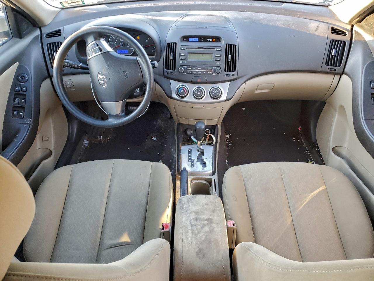 2010 HYUNDAI ELANTRA BLUE photo 8
