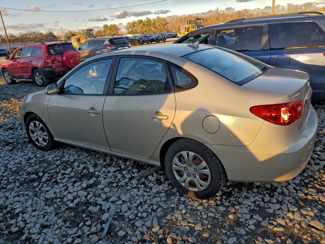 2010 HYUNDAI ELANTRA BLUE photo 2