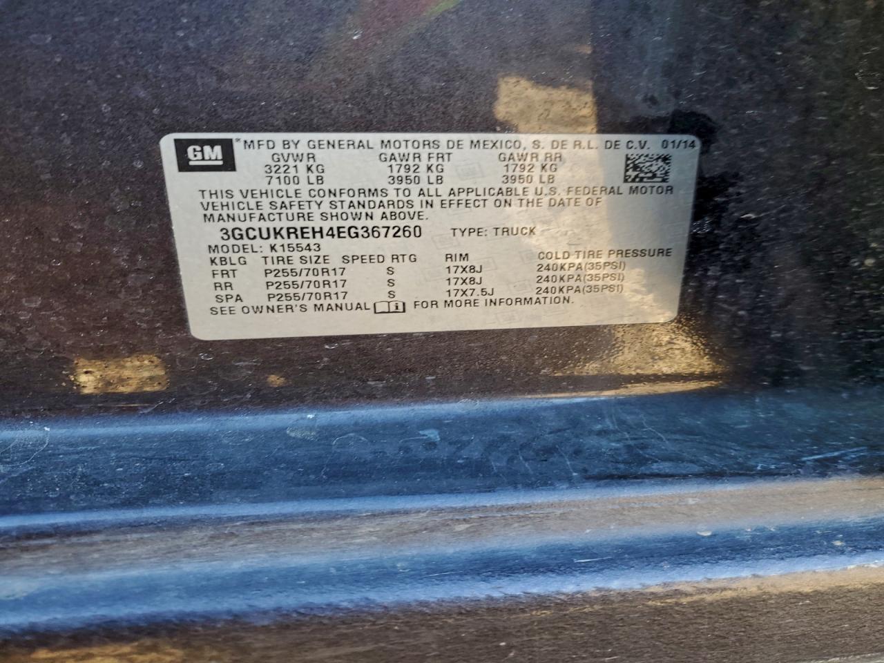 2014 CHEVROLET SILVERADO K1500 LT photo 12