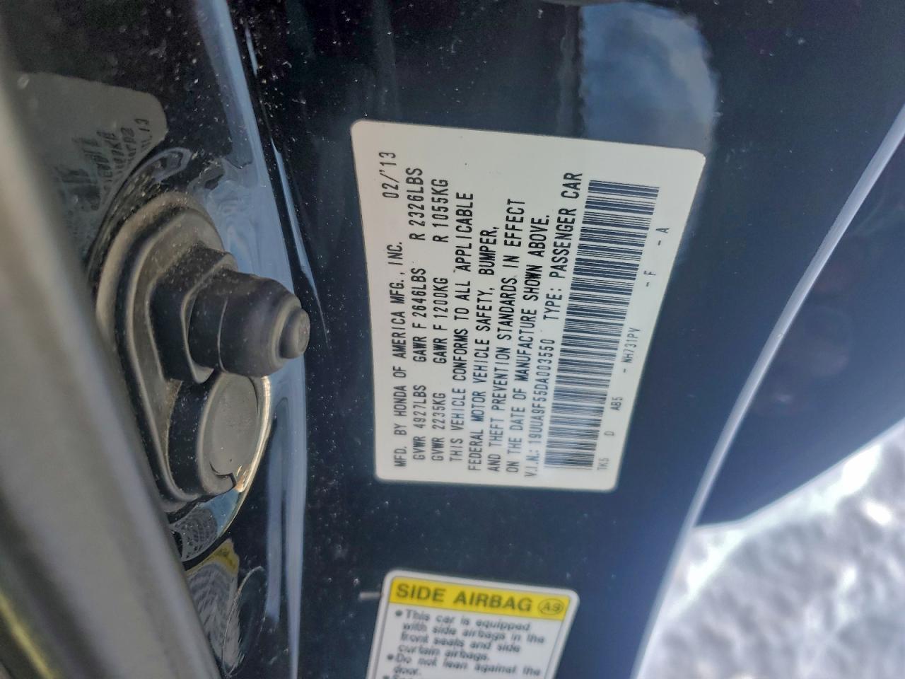 2013 ACURA TL TECH photo 13