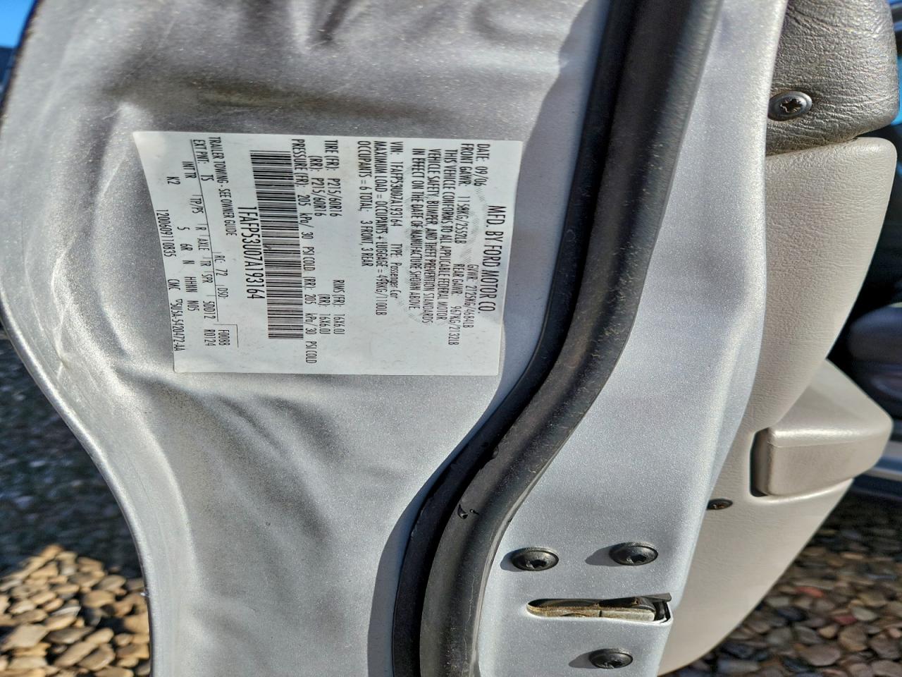 2007 FORD TAURUS SE photo 12