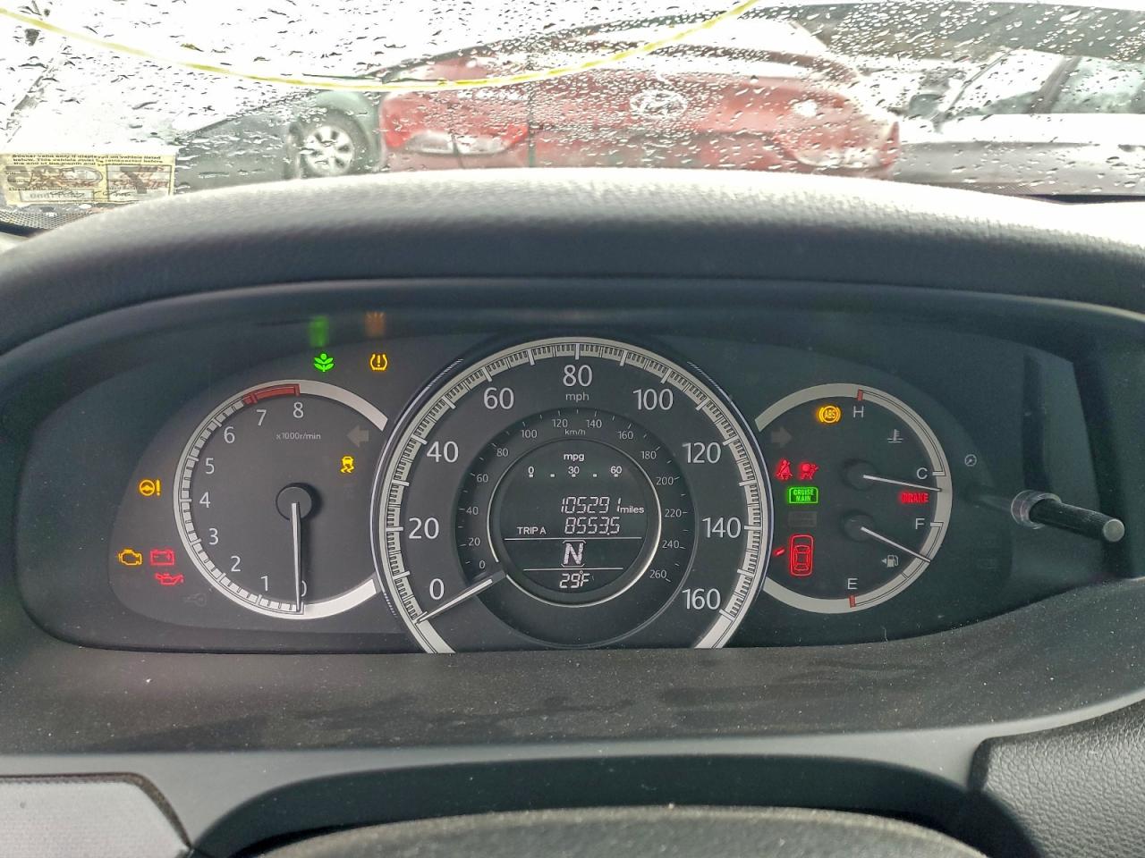 2014 HONDA ACCORD LX photo 9