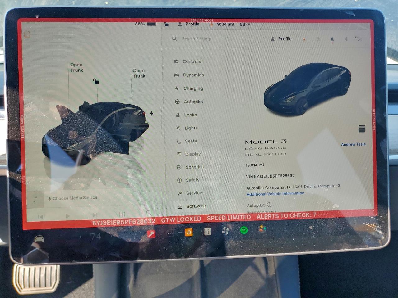 2023 TESLA MODEL 3 photo 9