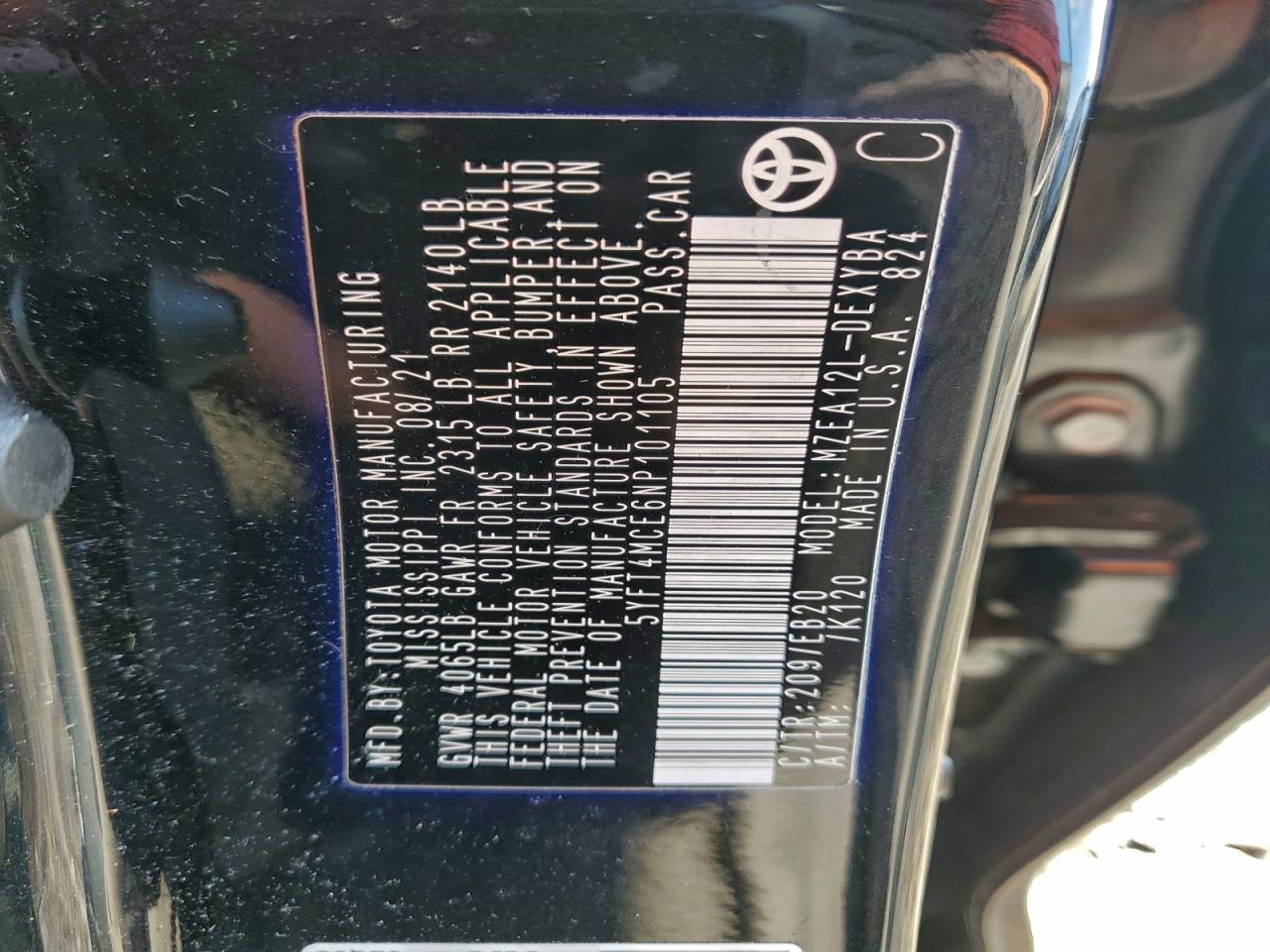 2022 TOYOTA COROLLA XSE photo 23