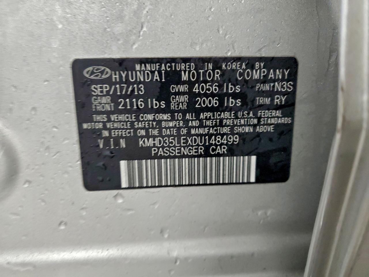 2013 HYUNDAI ELANTRA GT photo 12