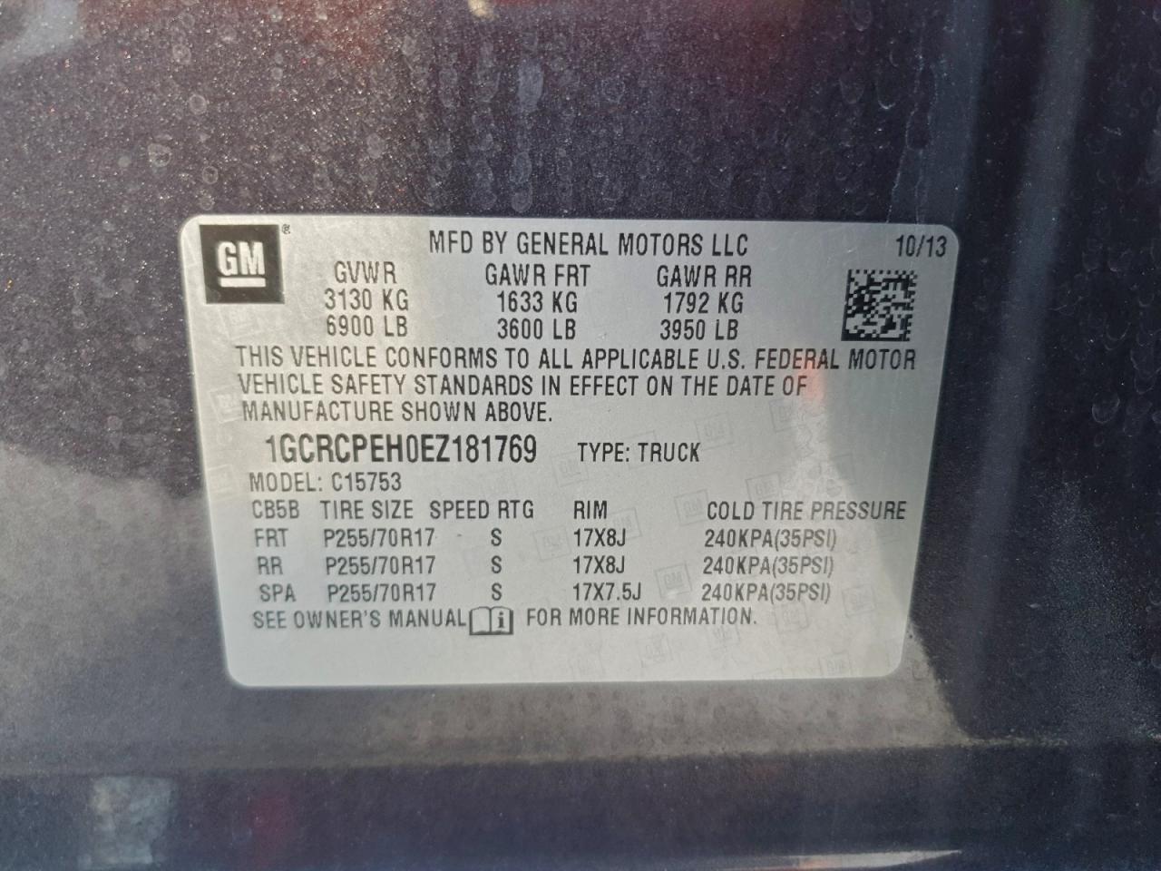 2014 CHEVROLET SILVERADO C1500 photo 12