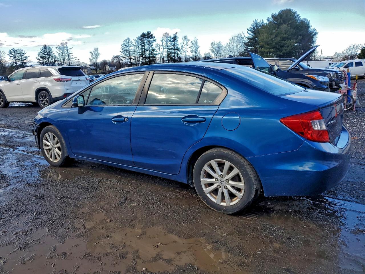 2012 HONDA CIVIC EX photo 2