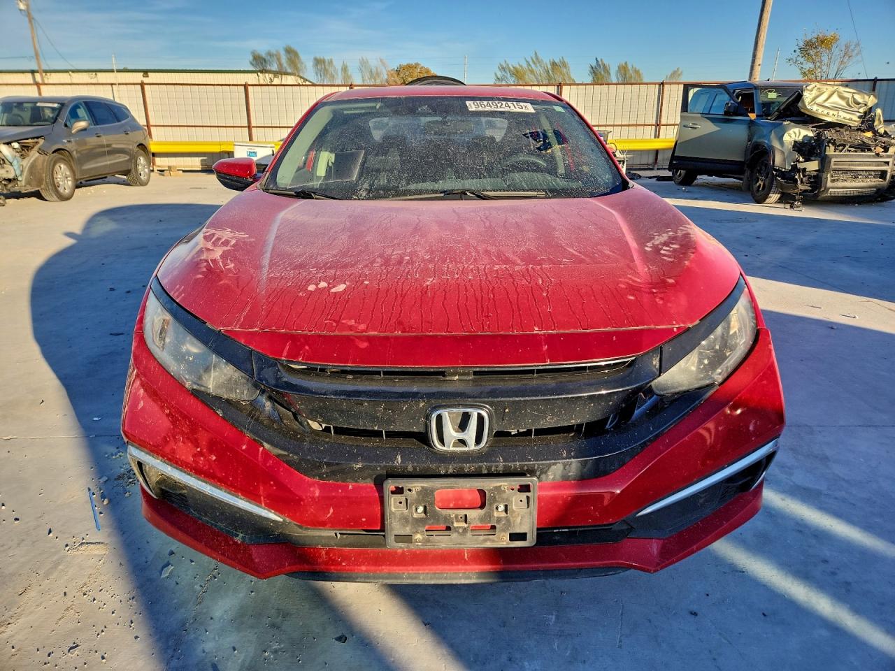 2020 HONDA CIVIC LX photo 9
