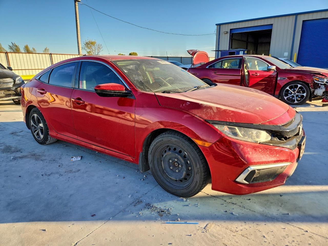 2020 HONDA CIVIC LX photo 7