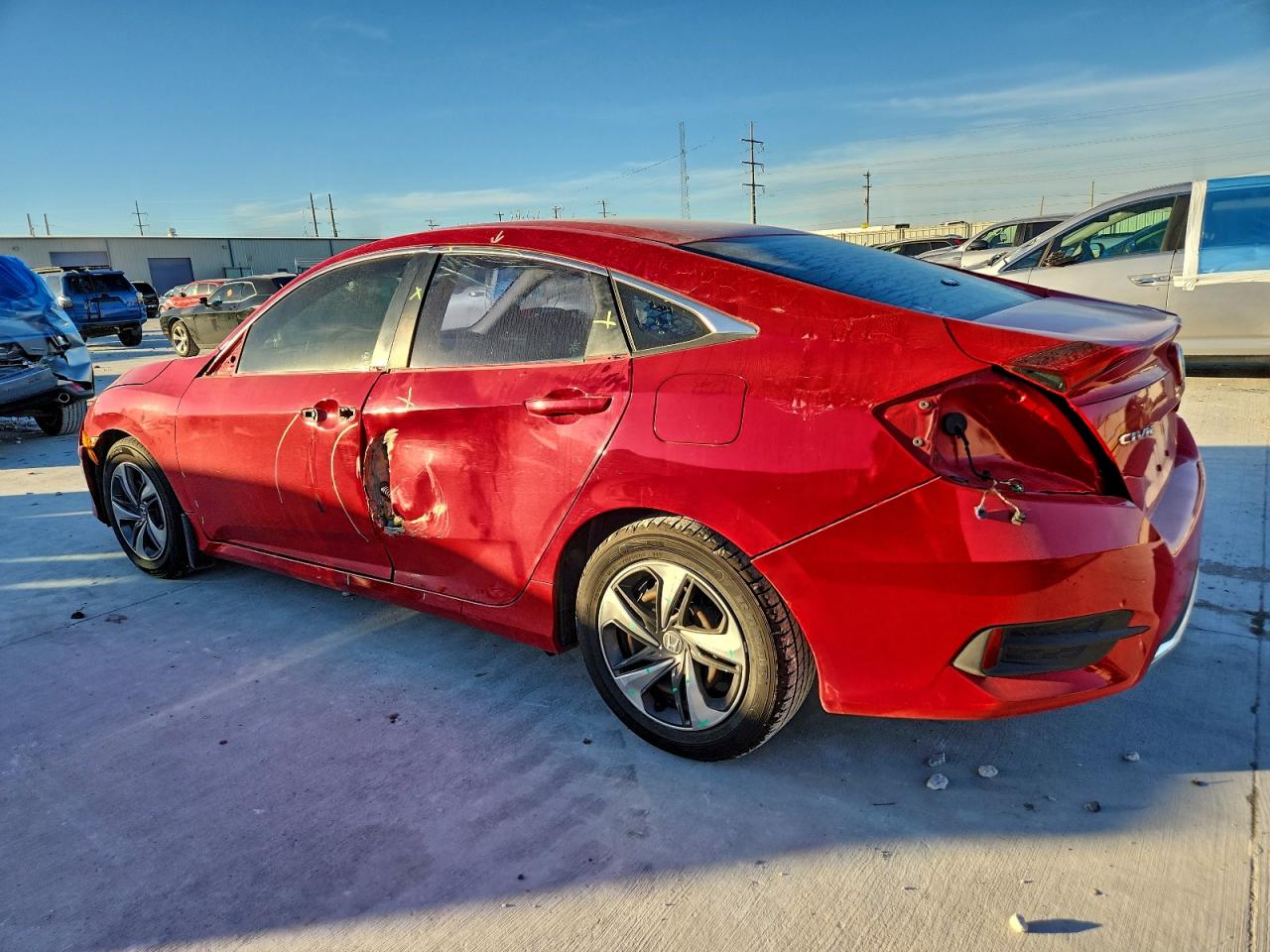 2020 HONDA CIVIC LX photo 3