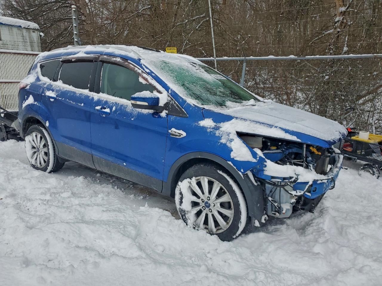 2017 FORD ESCAPE TITANIUM photo 4