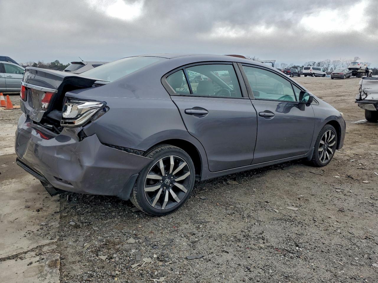 2015 HONDA CIVIC EXL photo 3