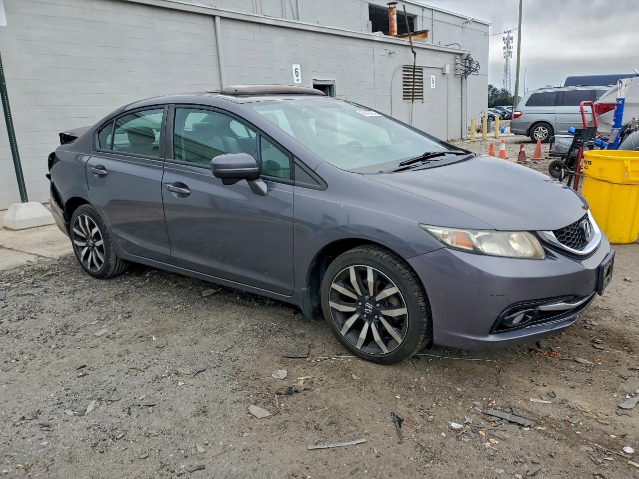 2015 HONDA CIVIC EXL photo 4