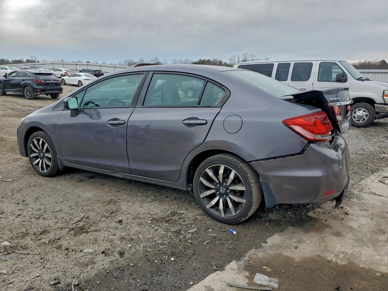 2015 HONDA CIVIC EXL photo 2