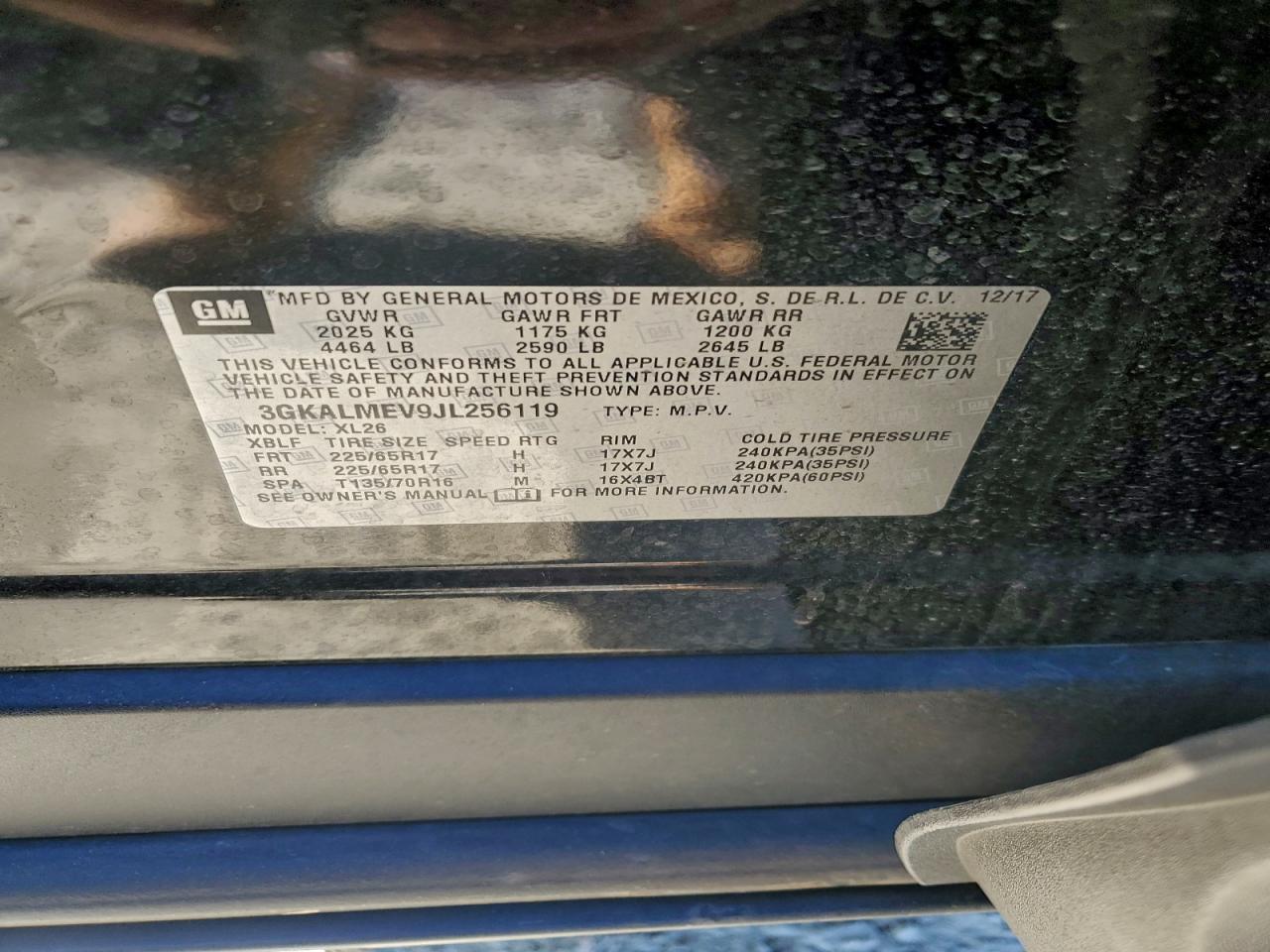 2018 GMC TERRAIN SLE photo 12