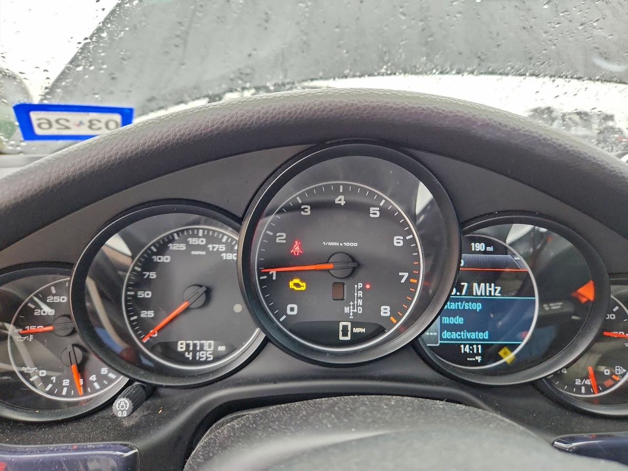 2016 PORSCHE PANAMERA 2 photo 9