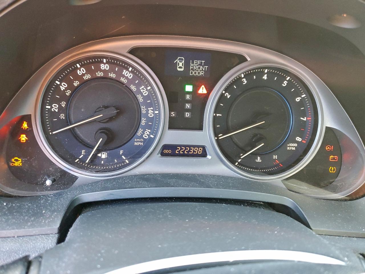 2009 LEXUS IS 250 photo 9