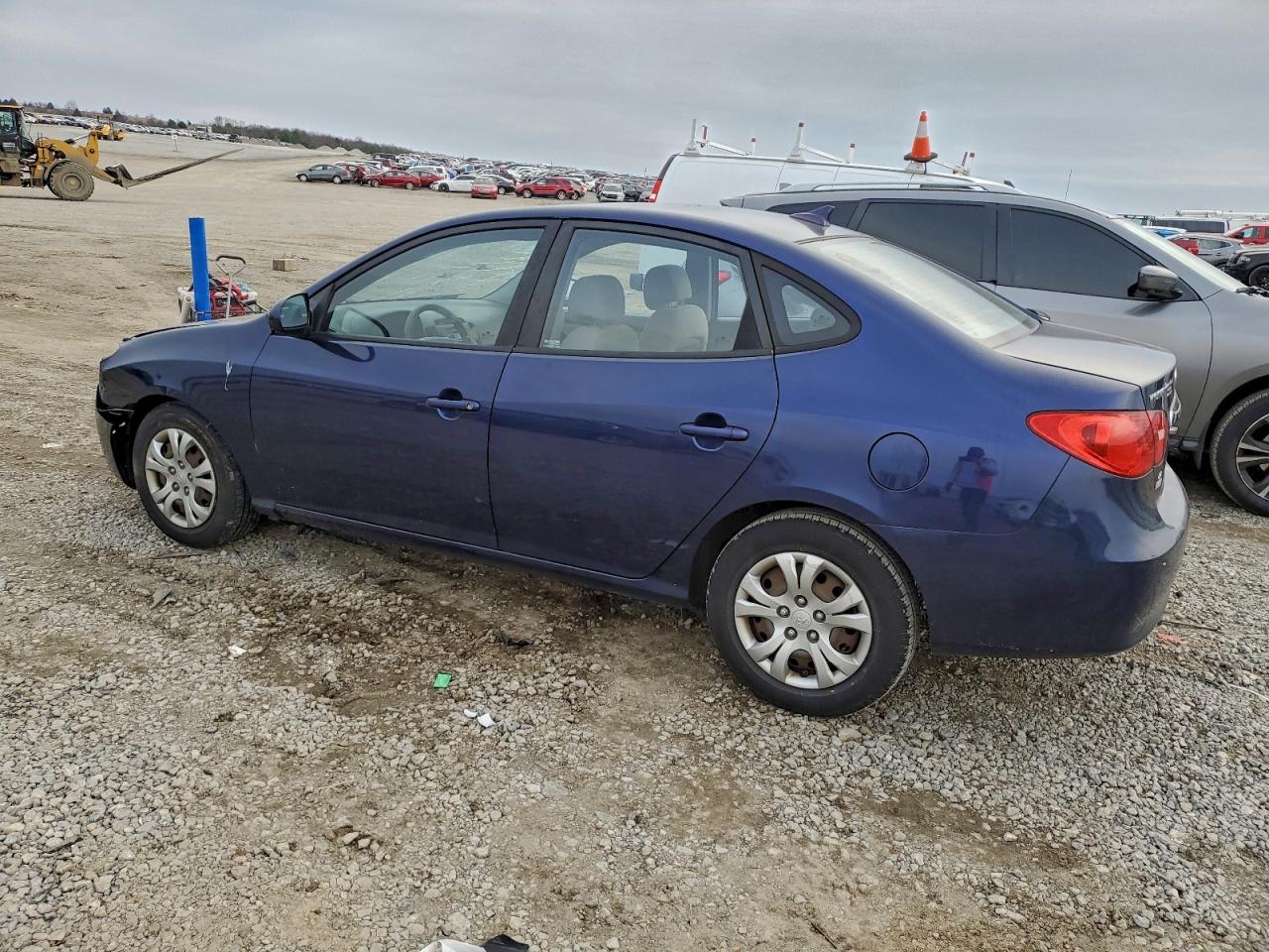 2010 HYUNDAI ELANTRA BLUE photo 2
