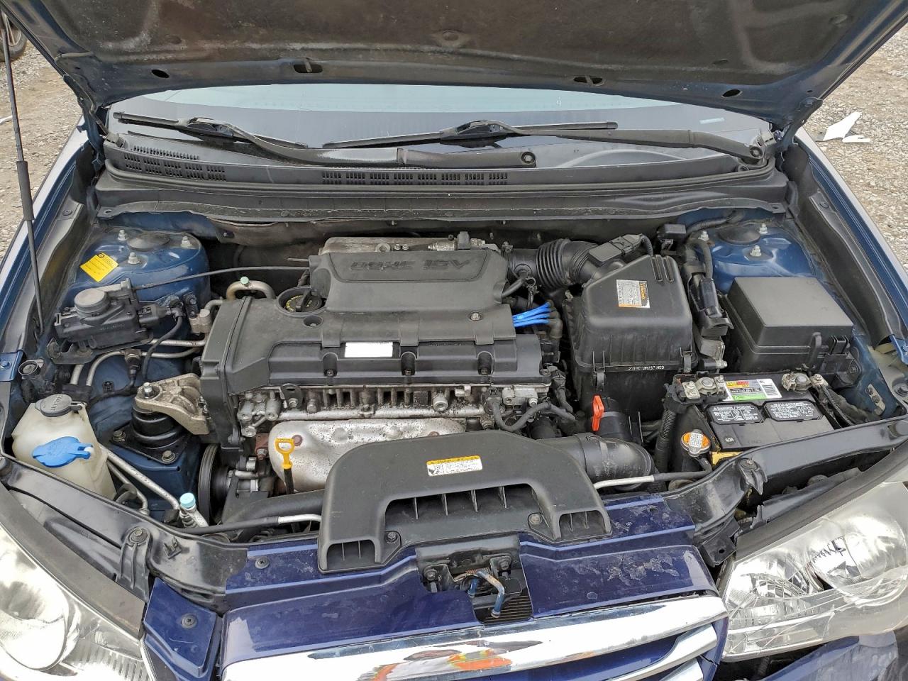 2010 HYUNDAI ELANTRA BLUE photo 11