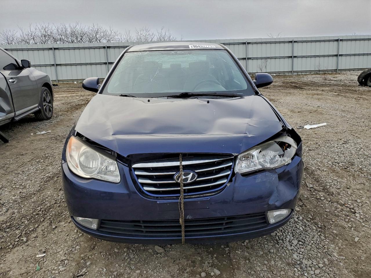 2010 HYUNDAI ELANTRA BLUE photo 5
