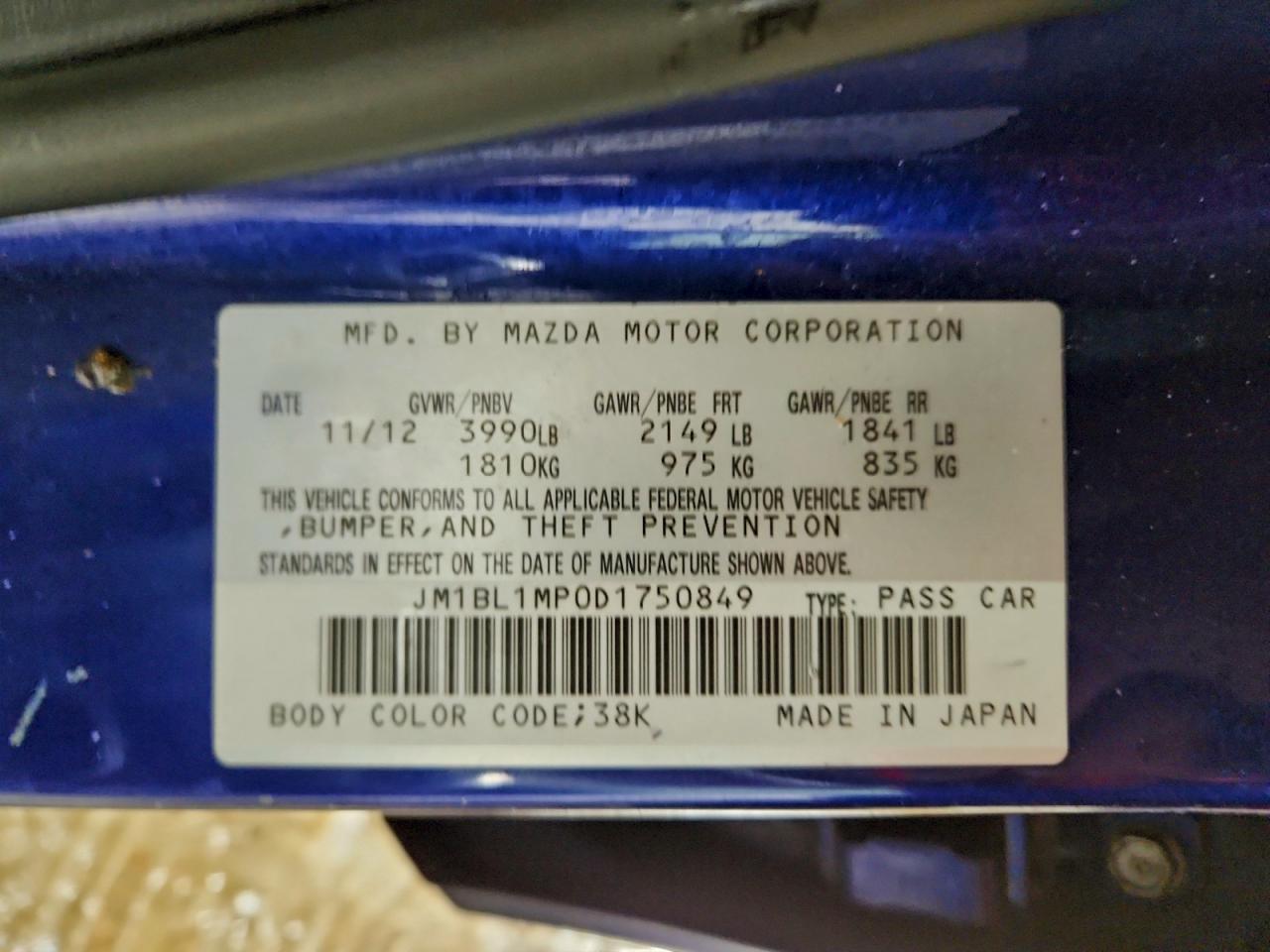 2013 MAZDA 3 I photo 23