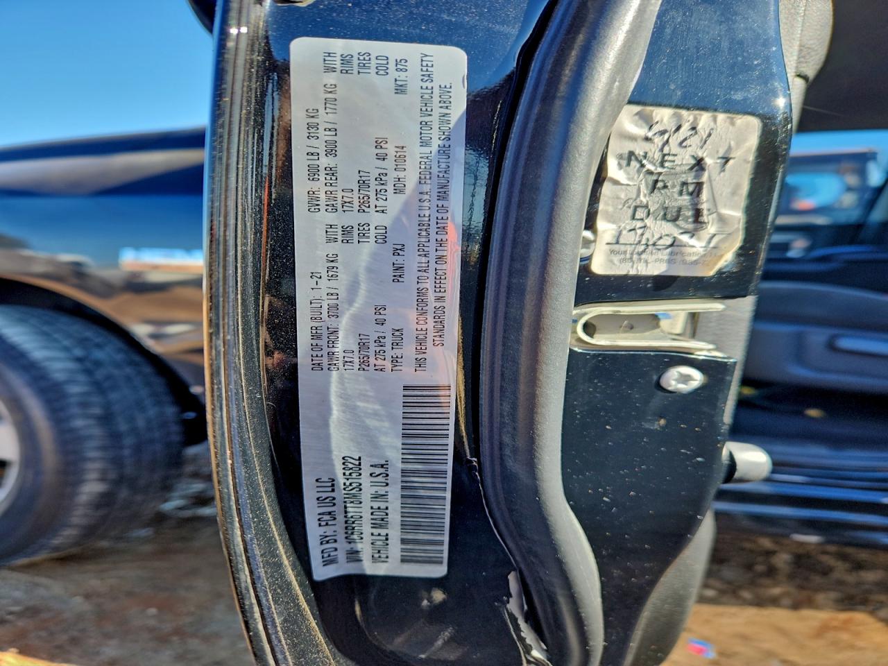 2021 RAM 1500 CLASSIC SLT photo 12
