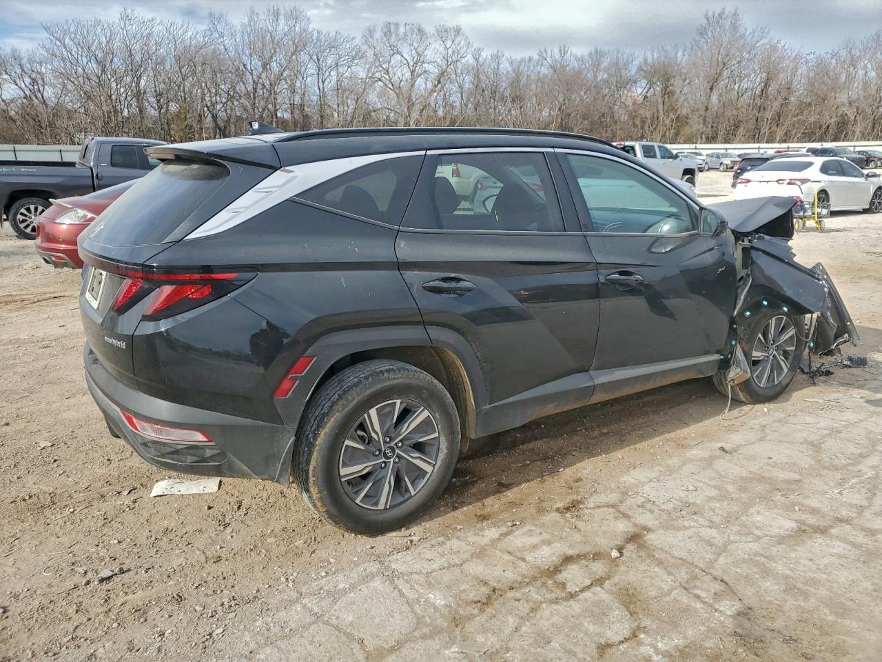 2024 HYUNDAI TUCSON BLUE photo 3
