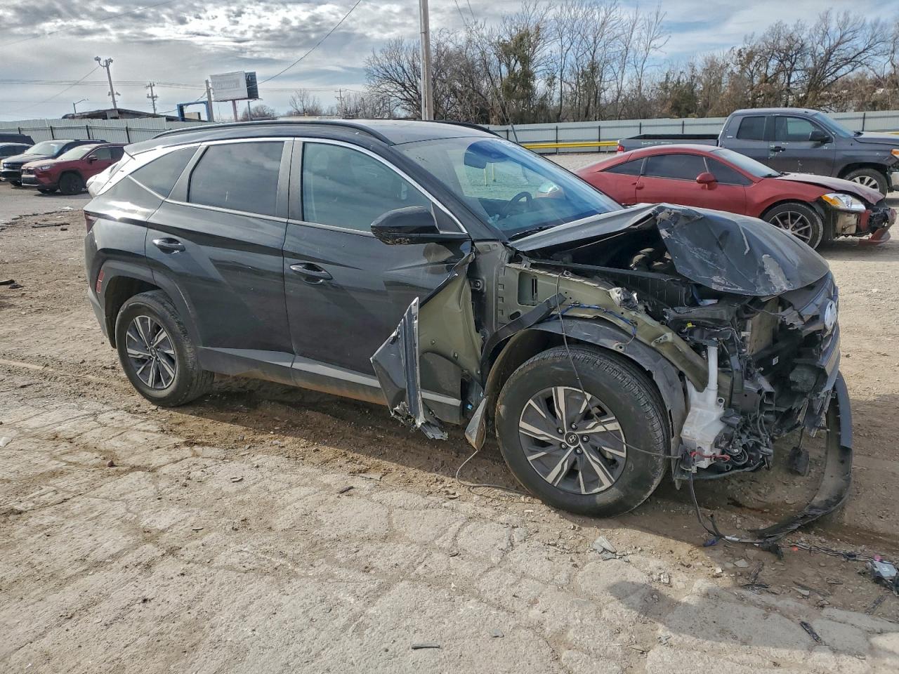 2024 HYUNDAI TUCSON BLUE photo 4