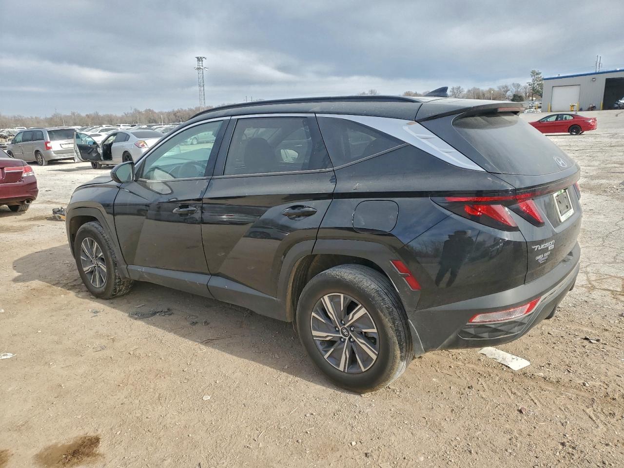 2024 HYUNDAI TUCSON BLUE photo 2
