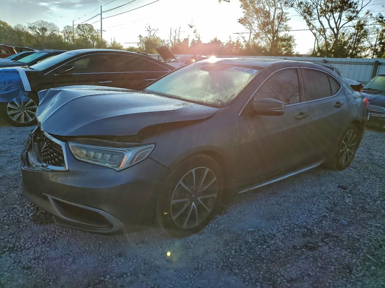 2018 ACURA TLX TECH — REAR END damage — photo 1