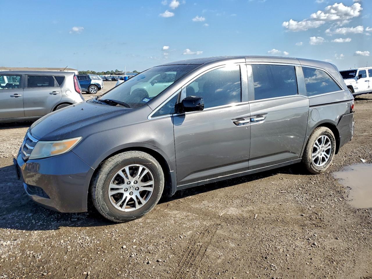 2013 HONDA ODYSSEY EXL — SIDE damage — photo 1