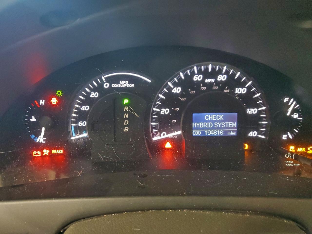 2007 TOYOTA CAMRY HYBRID photo 9