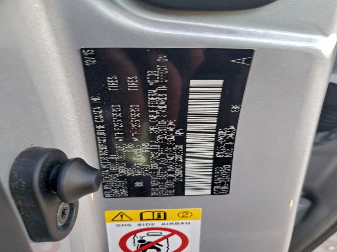 2016 LEXUS RX 450H BASE photo 13