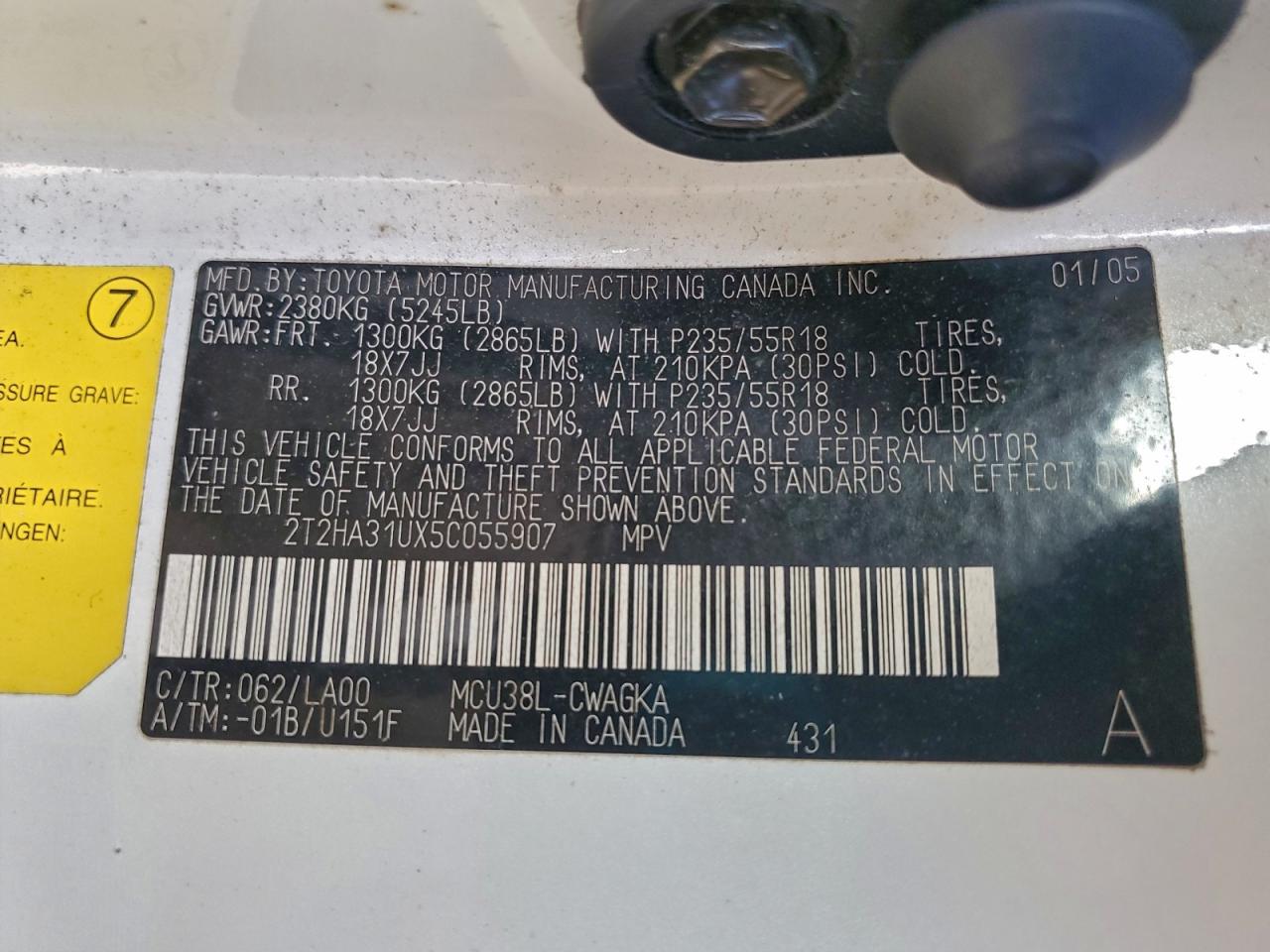 2005 LEXUS RX 330 photo 13