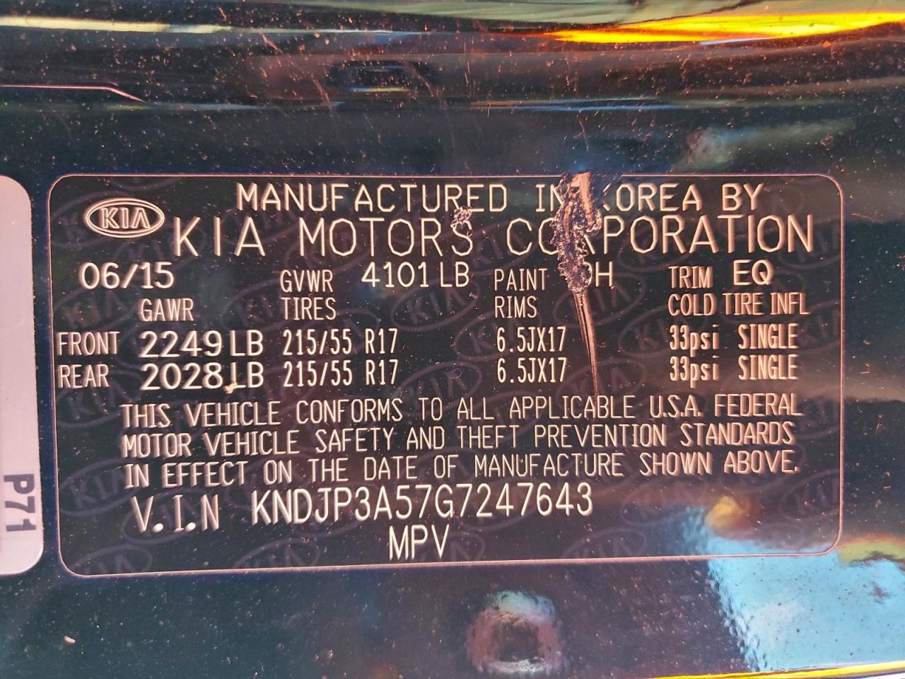 2016 KIA SOUL + photo 23