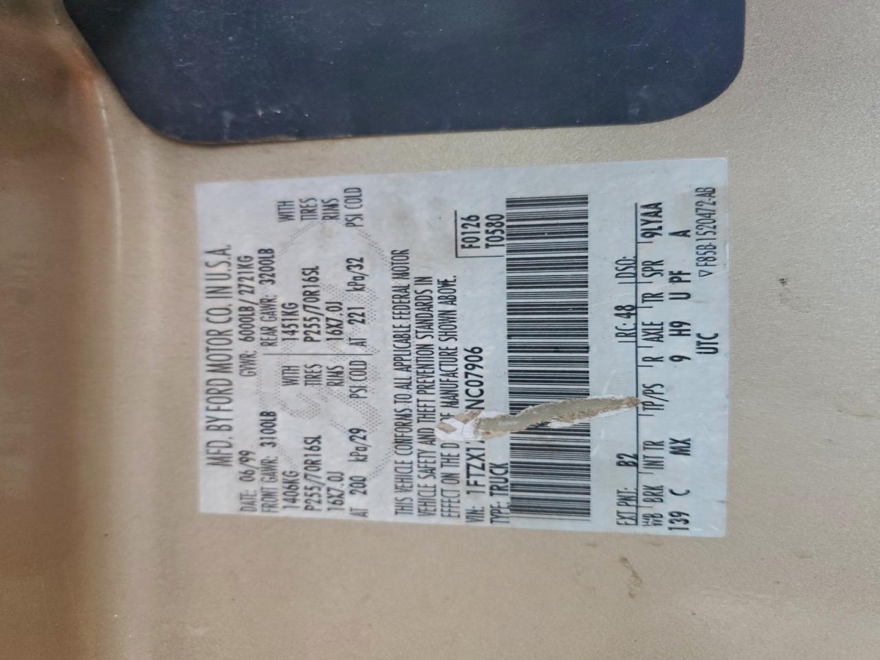 2000 FORD F150 photo 12