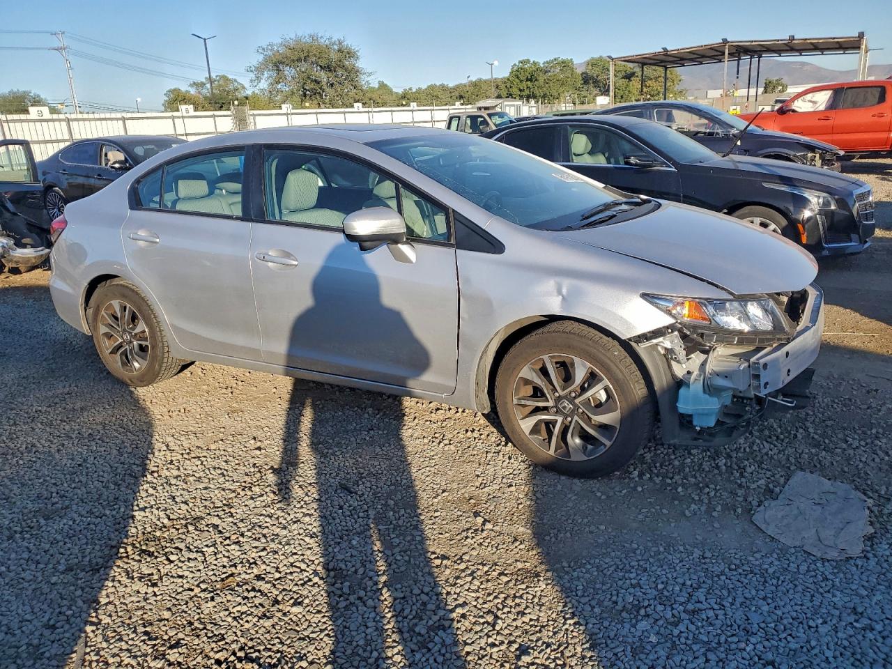 2015 HONDA CIVIC EX photo 4