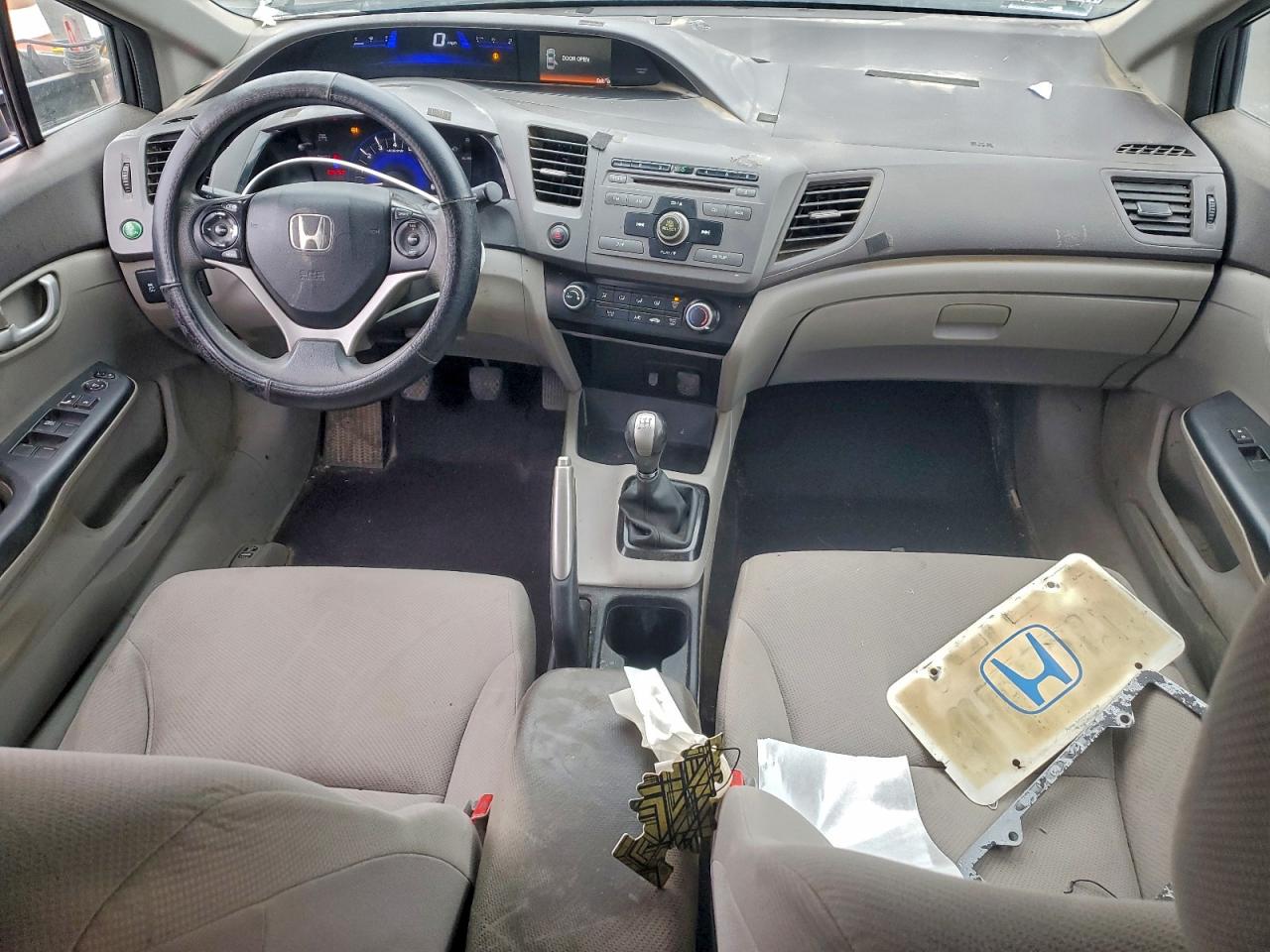 2012 HONDA CIVIC LX photo 8