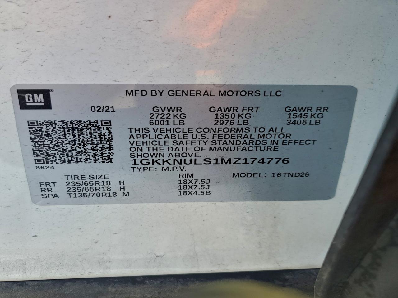 2021 GMC ACADIA SLT photo 13