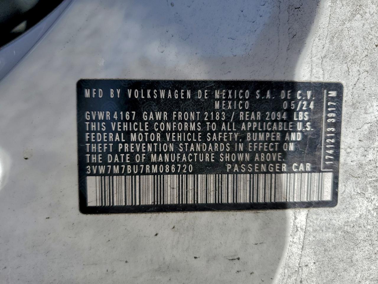 2024 VOLKSWAGEN JETTA SE photo 12