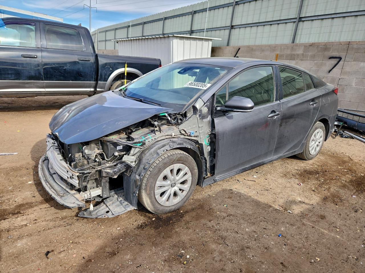 2019 TOYOTA PRIUS — FRONT END damage — photo 1
