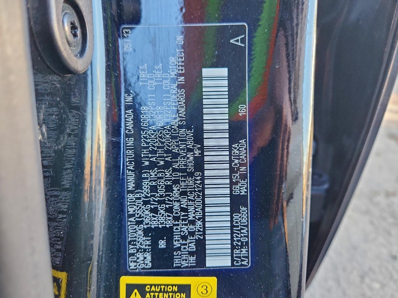 2013 LEXUS RX 350 BASE photo 13