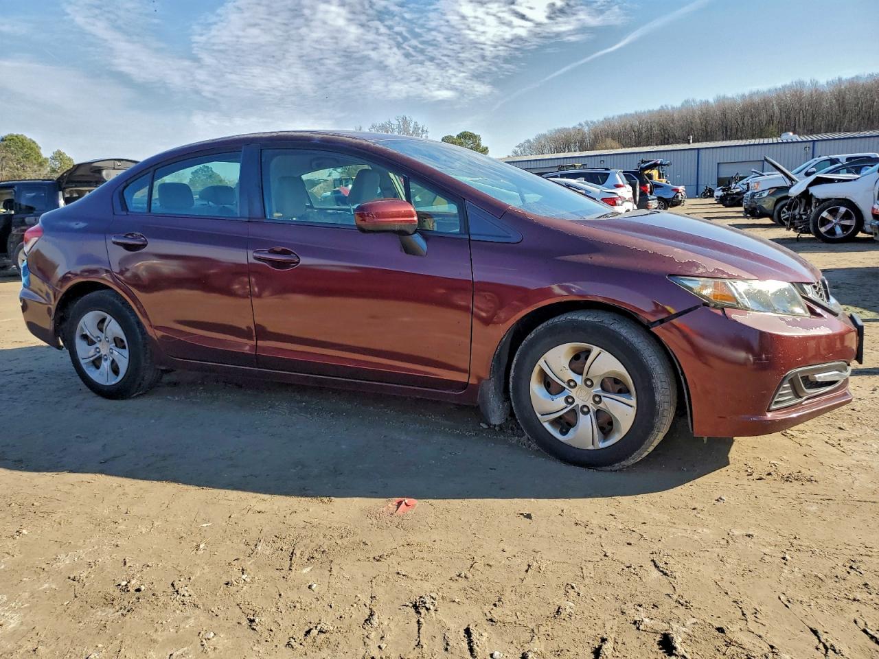 2014 HONDA CIVIC LX photo 4