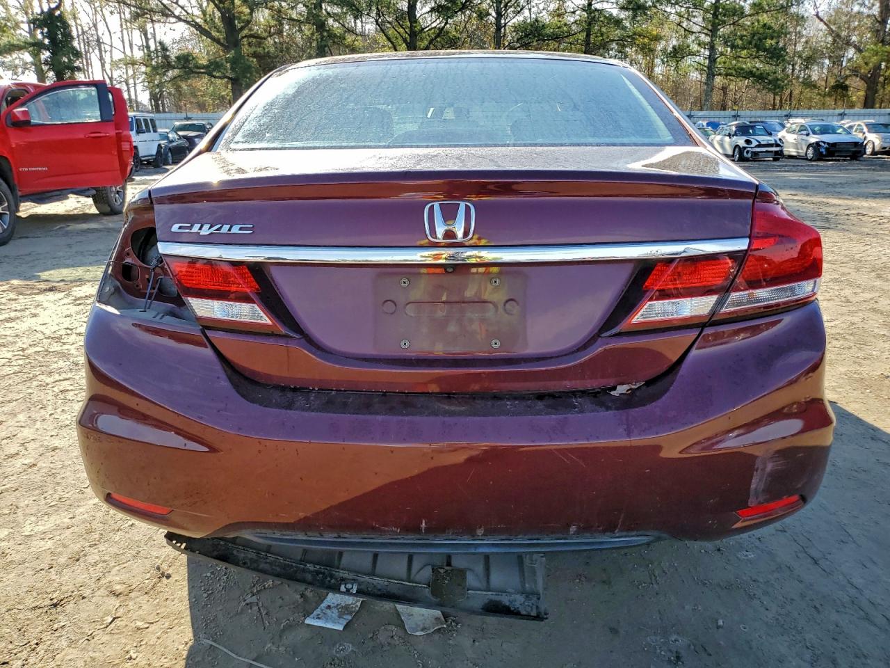 2014 HONDA CIVIC LX photo 6