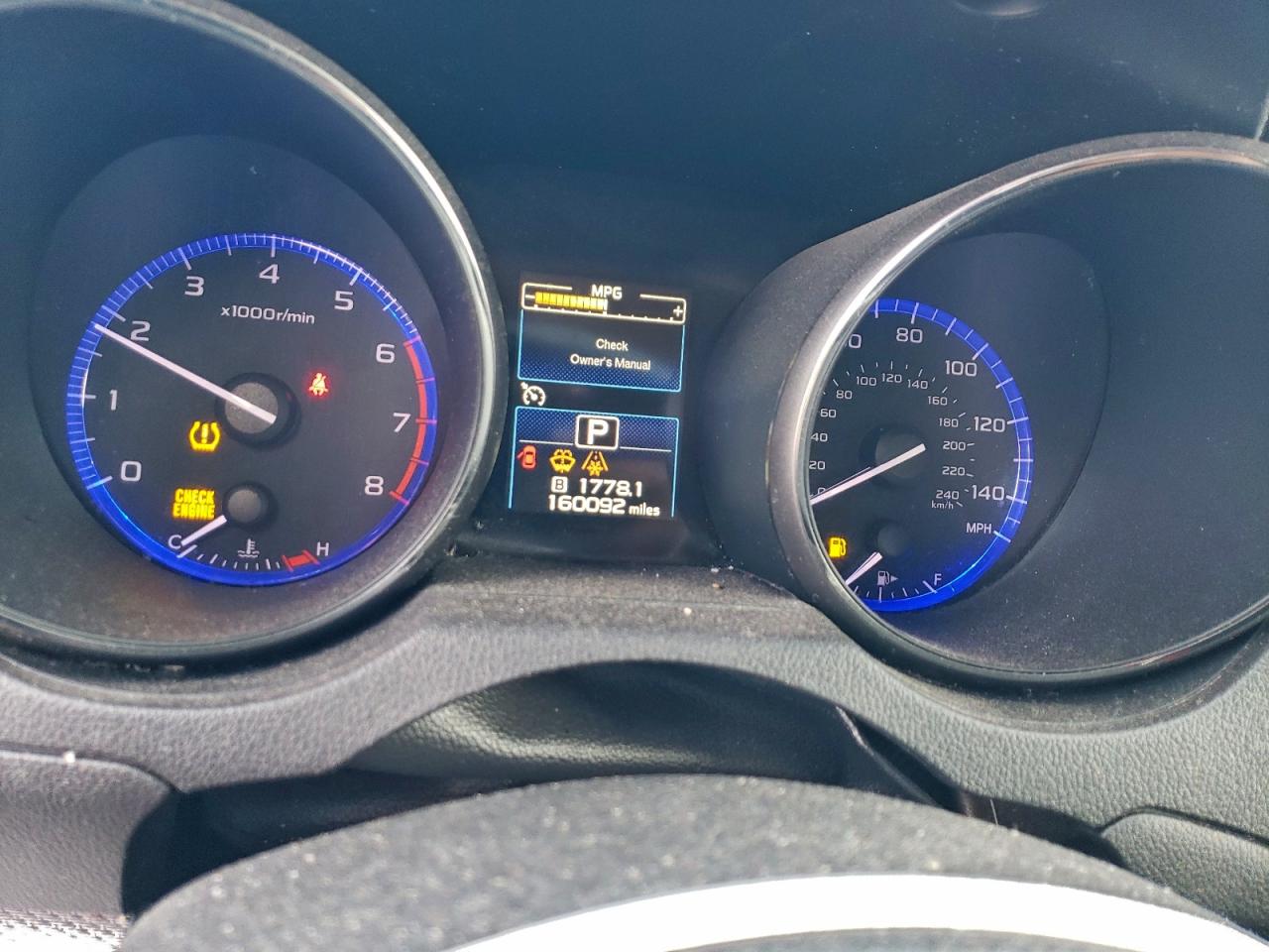 2015 SUBARU OUTBACK 2.5I PREMIUM photo 9