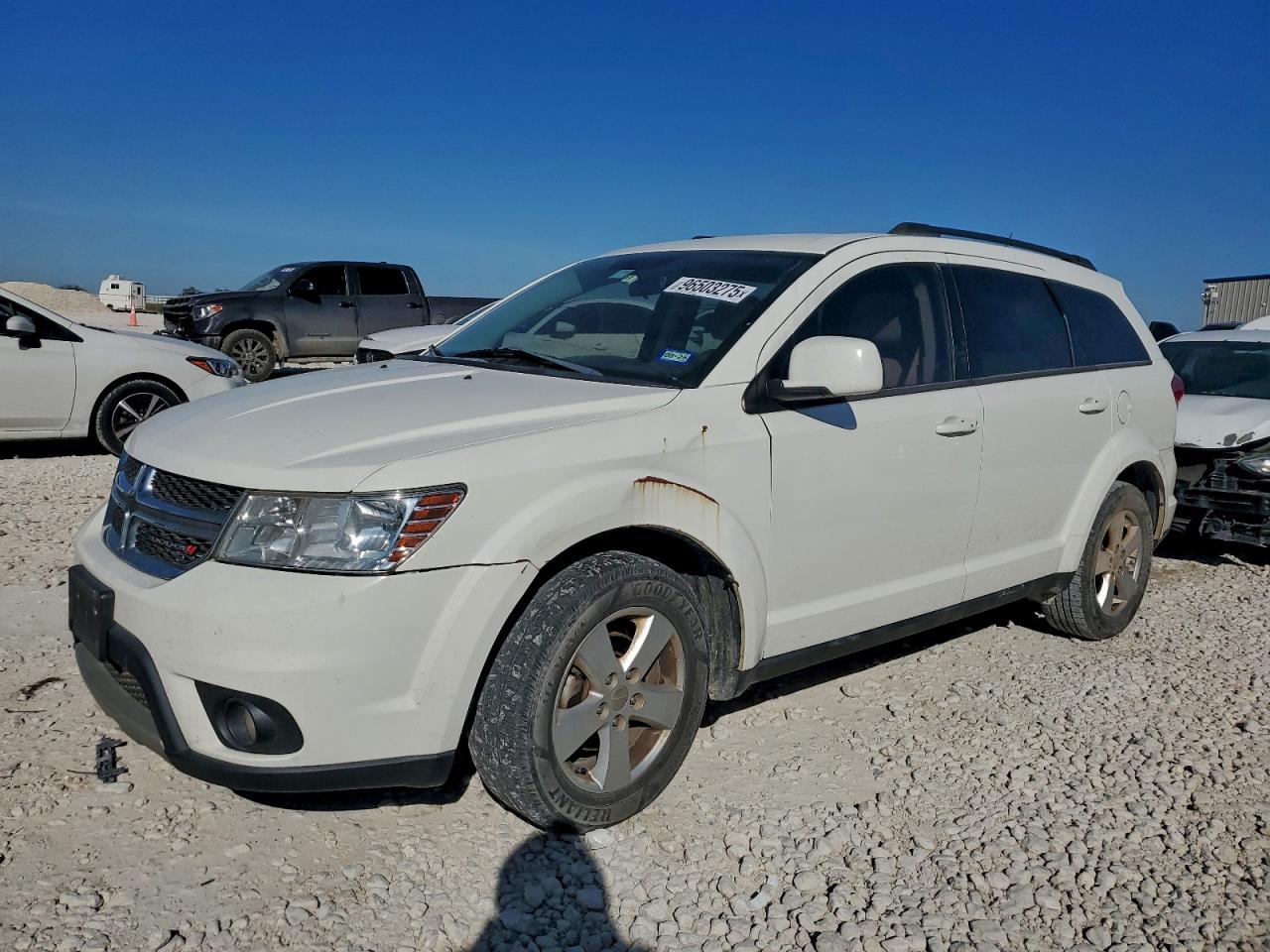 2012 DODGE JOURNEY SXT — FRONT END damage — photo 1