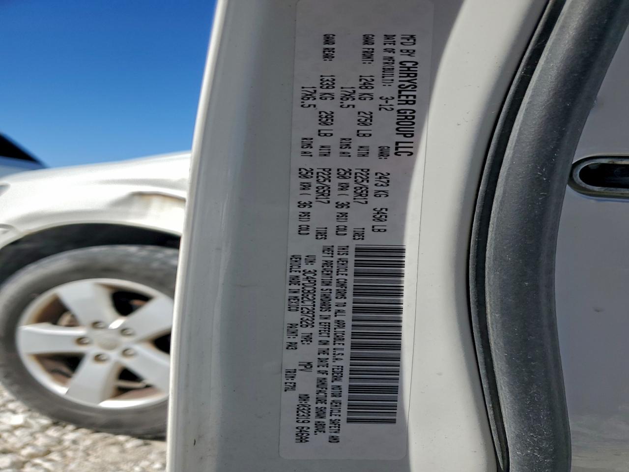 2012 DODGE JOURNEY SXT photo 13