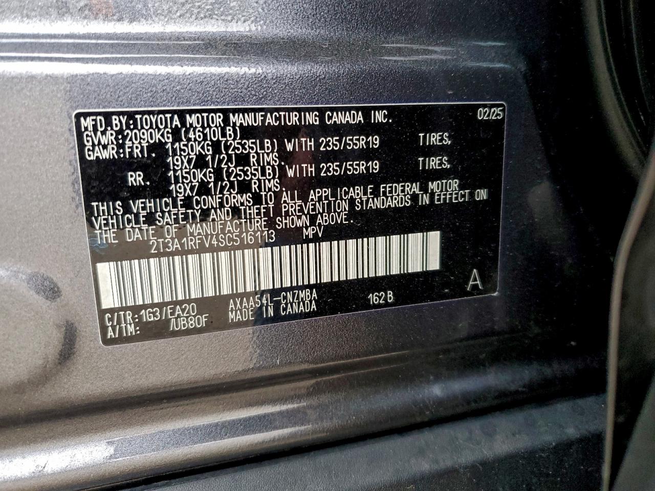 2025 TOYOTA RAV4 XLE PREMIUM photo 13