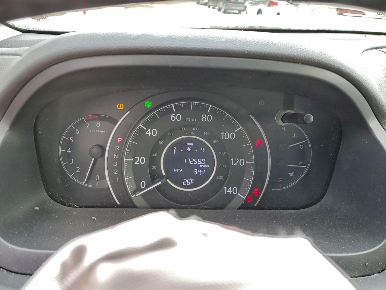 2012 HONDA CR-V EXL photo 9